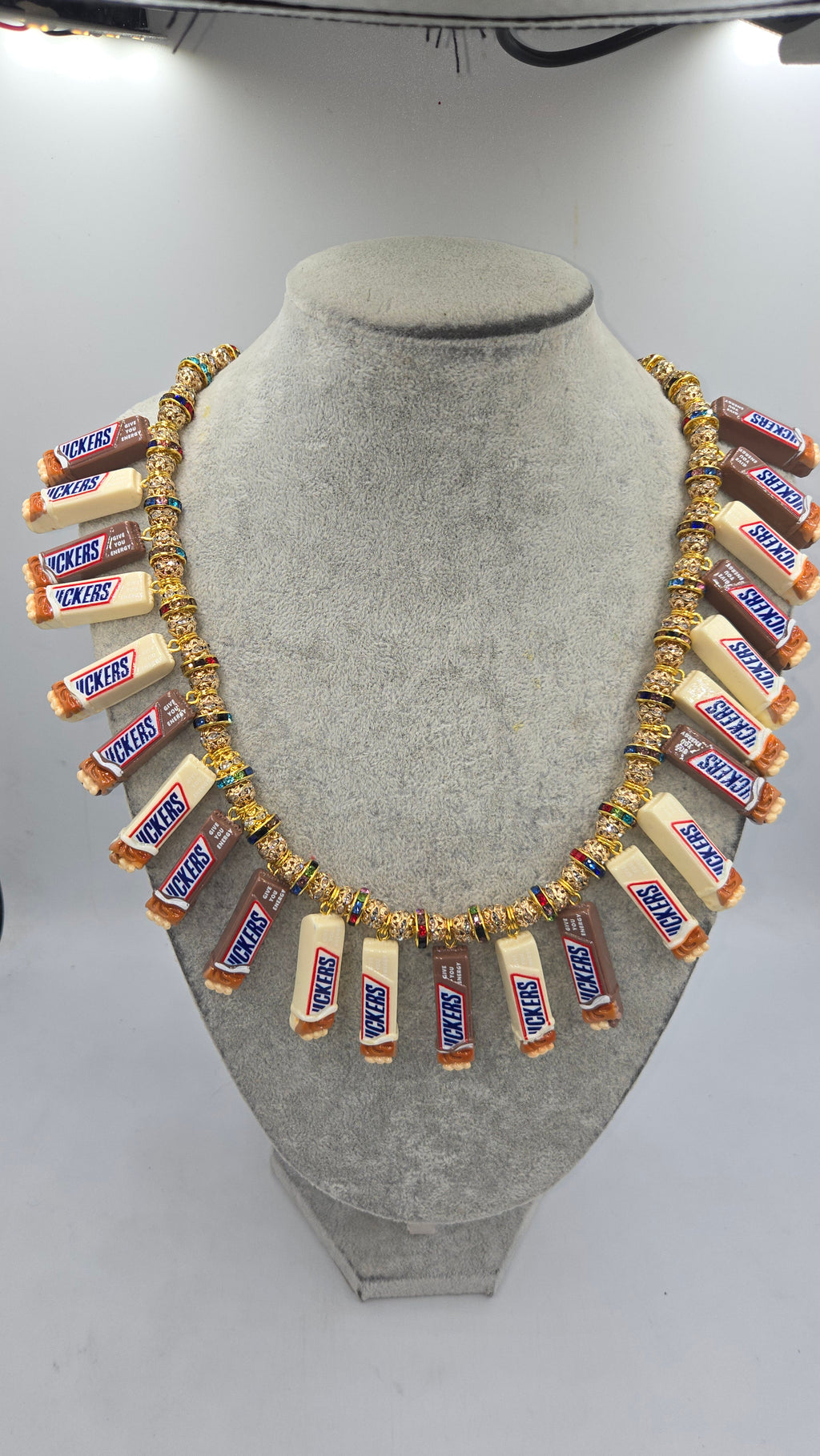 You're not yourself when you're hungry. Enjoy this necklace