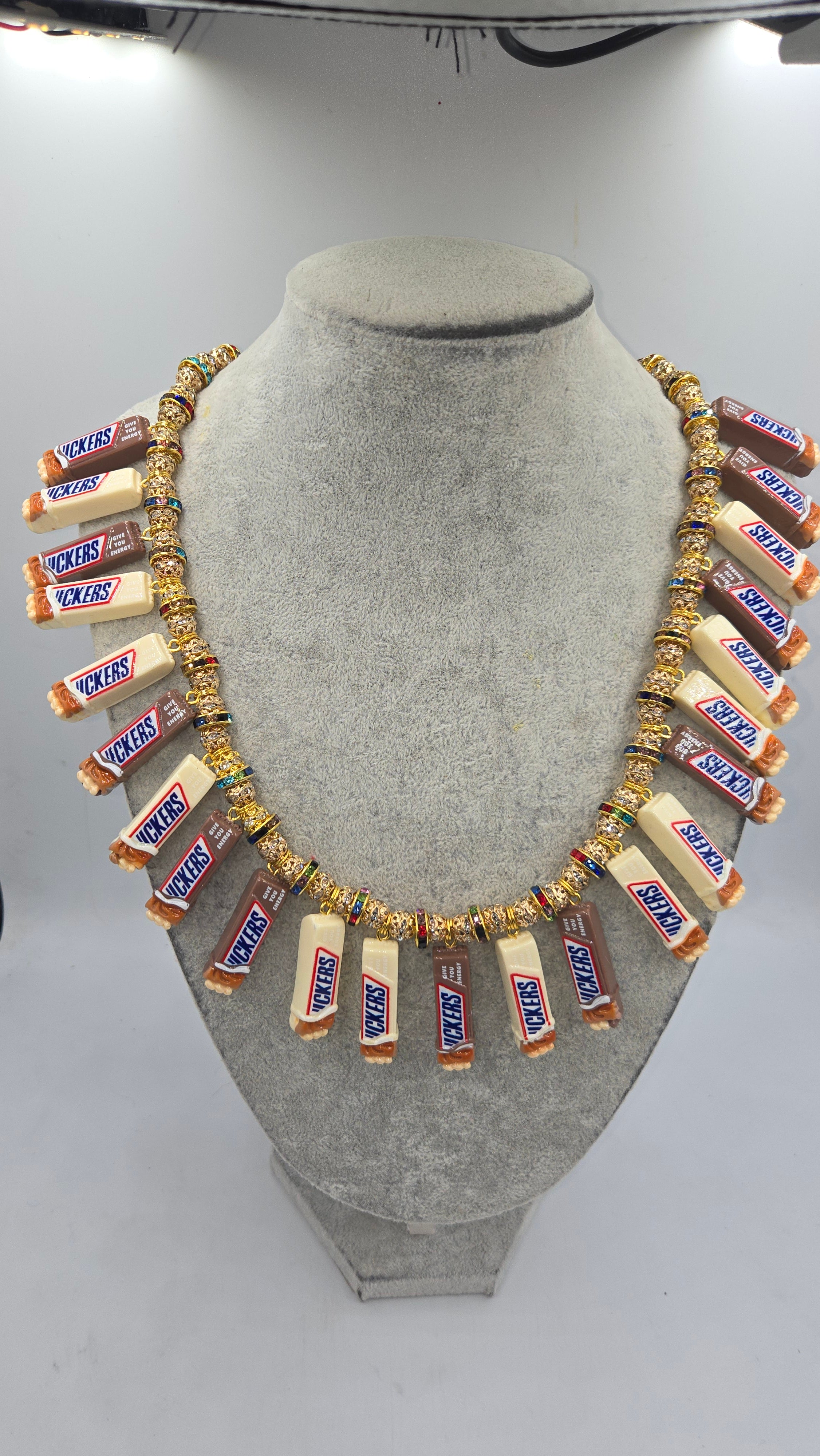 You're not yourself when you're hungry. Enjoy this necklace