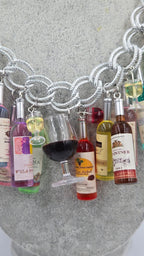 Wine lover's necklace