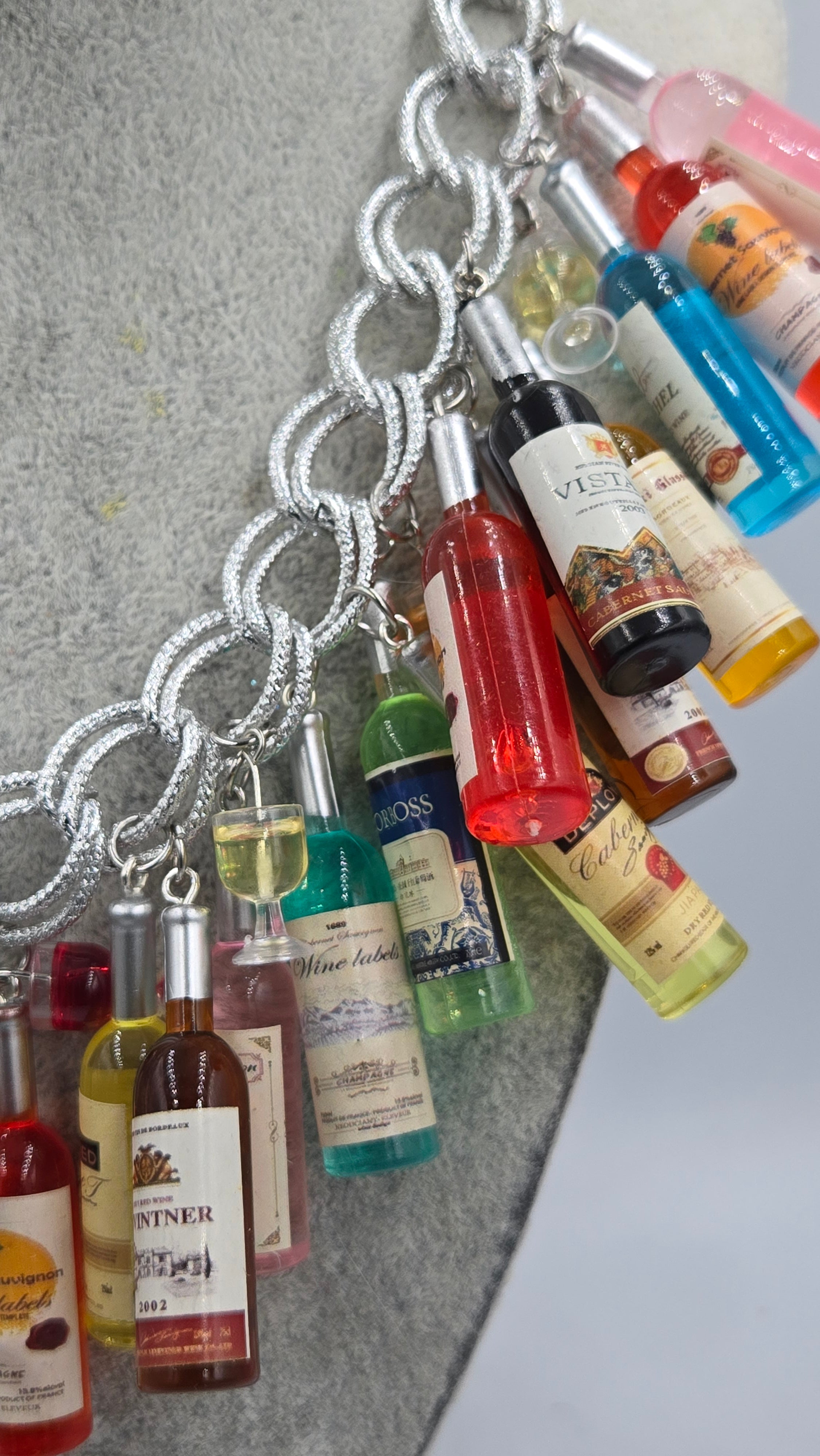 Wine lover's necklace