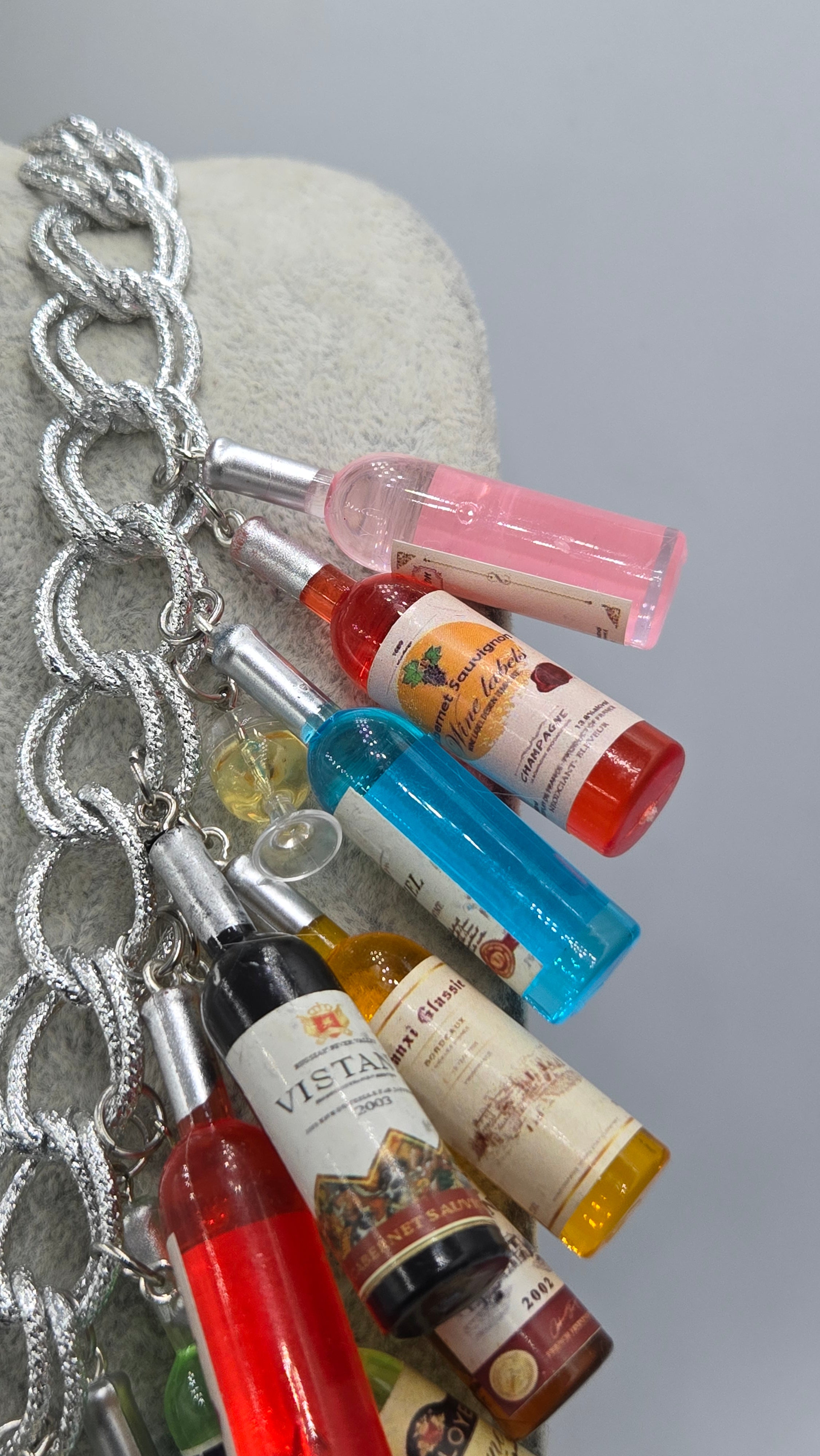 Wine lover's necklace