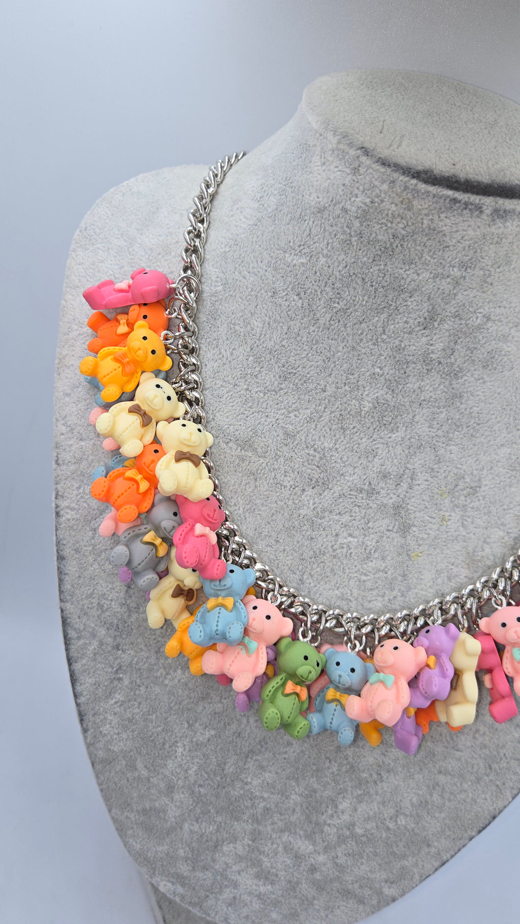 Colorful Bear Necklace