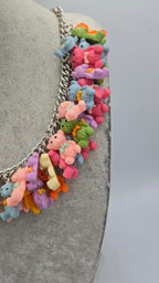 Colorful Bear Necklace