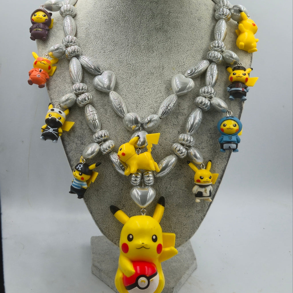 Picachu ketting, een vintage, one-of-a-kind pareltje