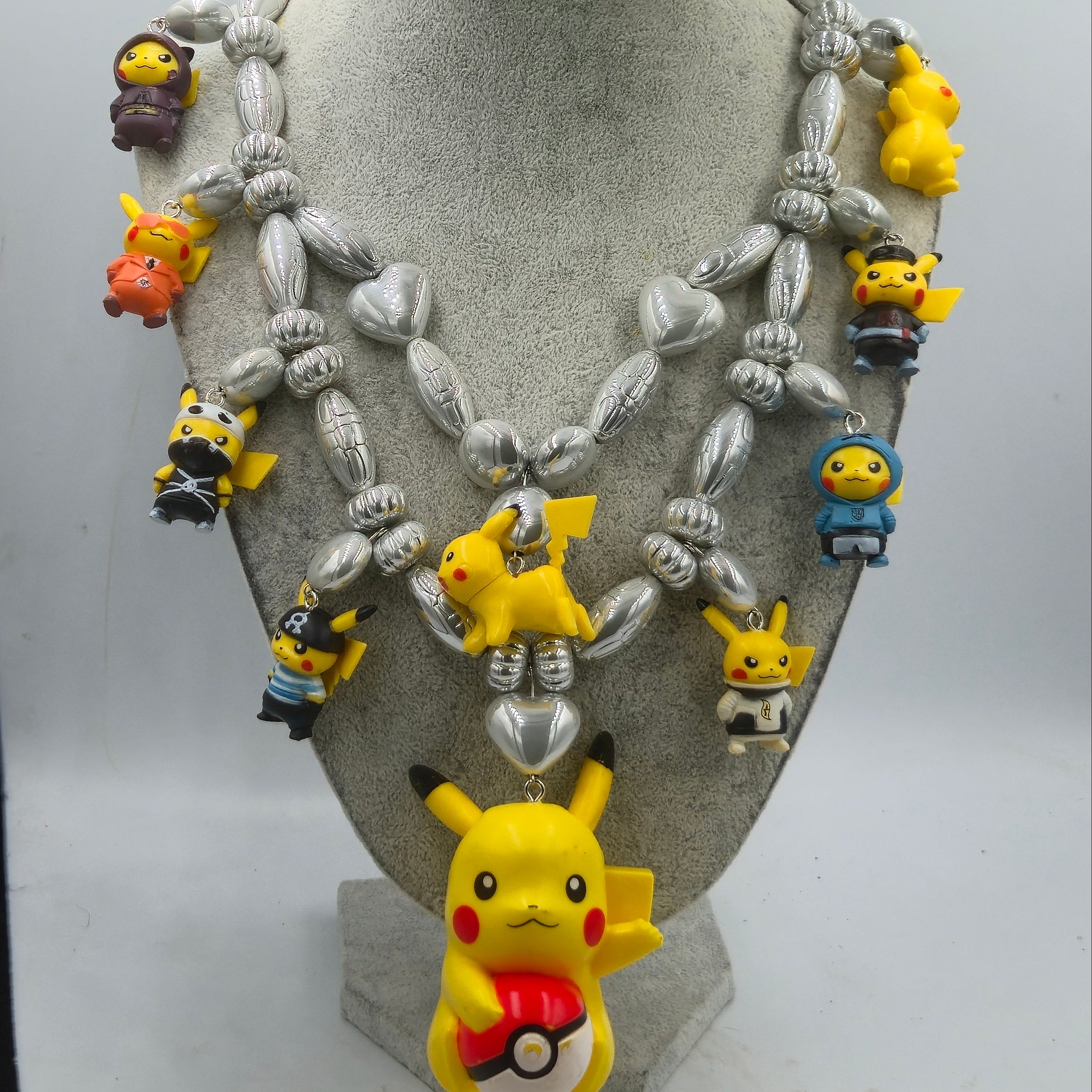 Picachu ketting, een vintage, one-of-a-kind pareltje