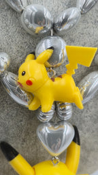 Picachu ketting, een vintage, one-of-a-kind pareltje
