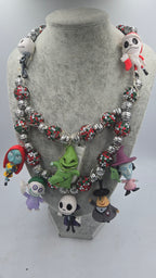 Ultimate Nightmare before Christmas Necklace (with lights)