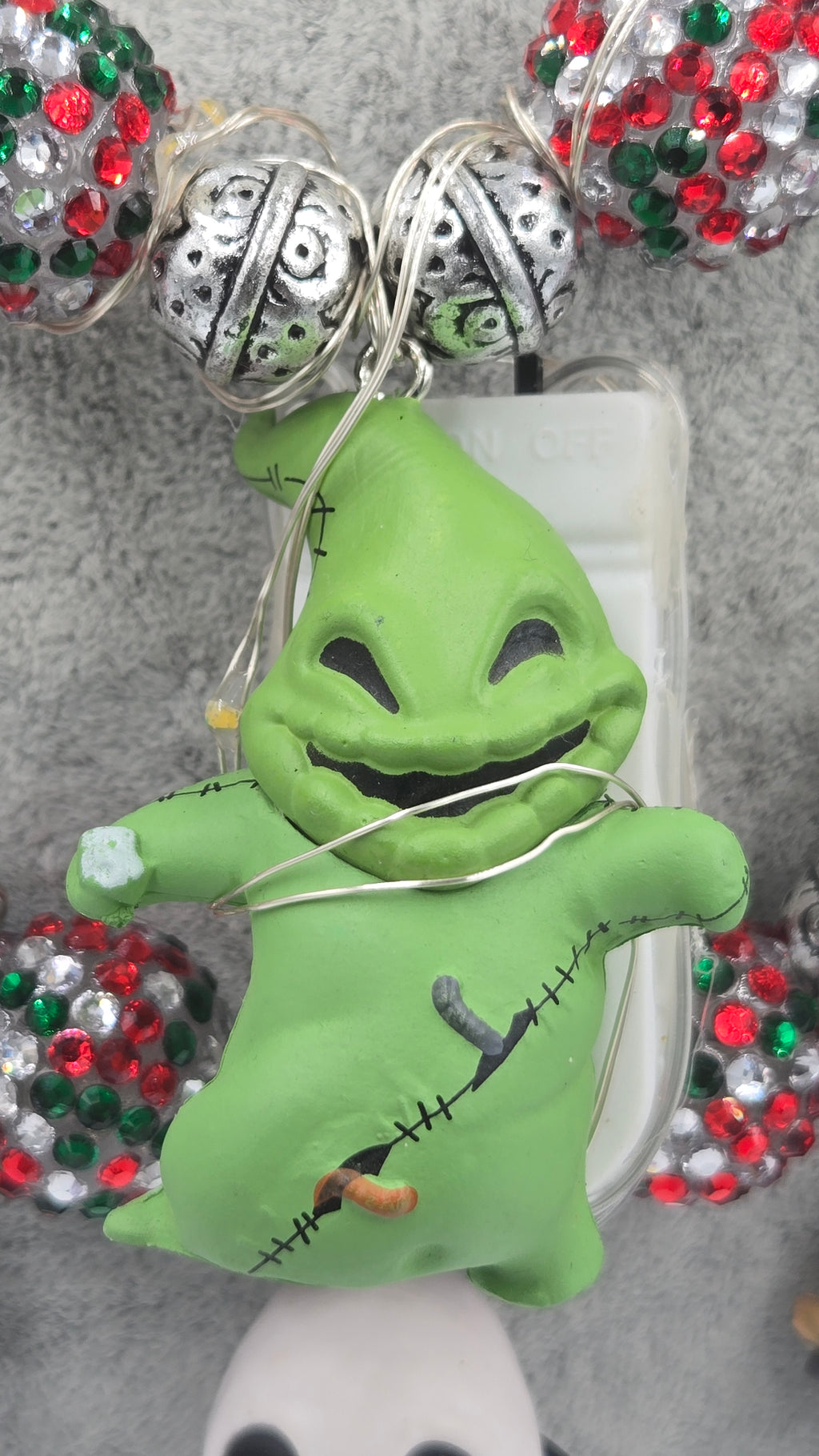 Ultimate Nightmare before Christmas Necklace (with lights)