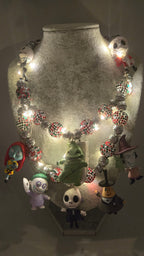 Ultimate Nightmare before Christmas Necklace (with lights)