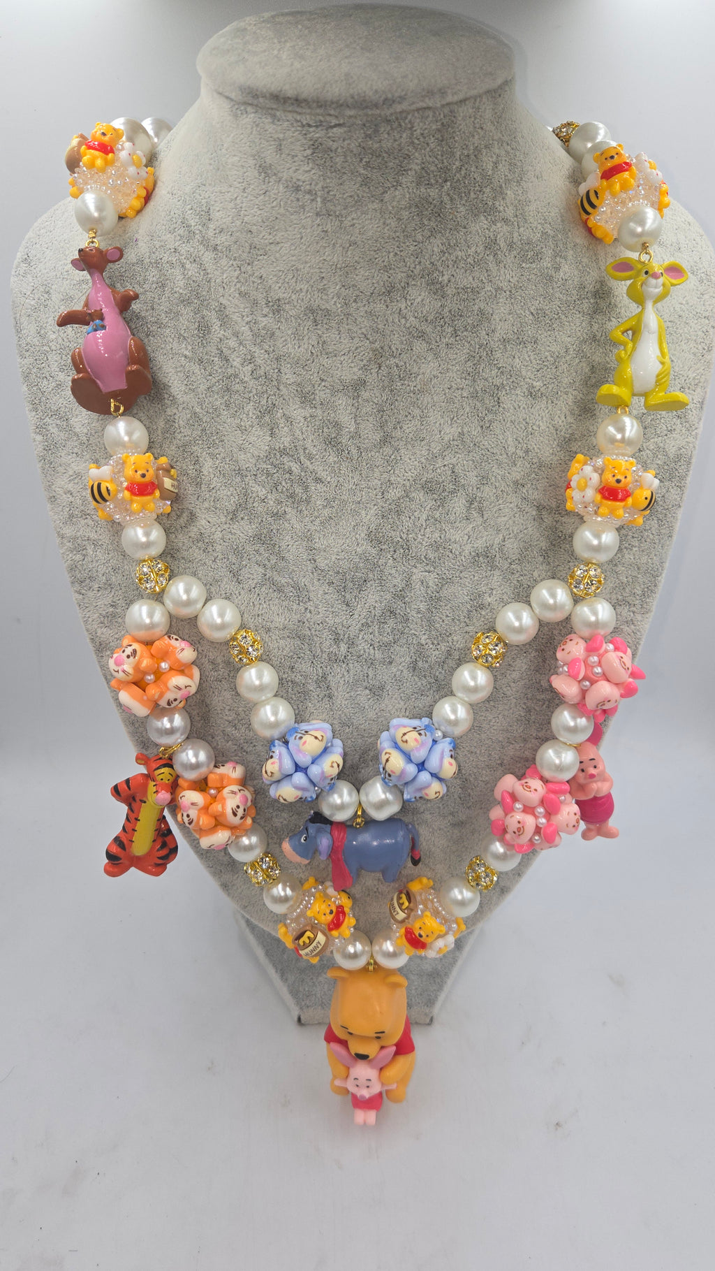 Winnie de Pooh ketting met extra bijzondere kralen