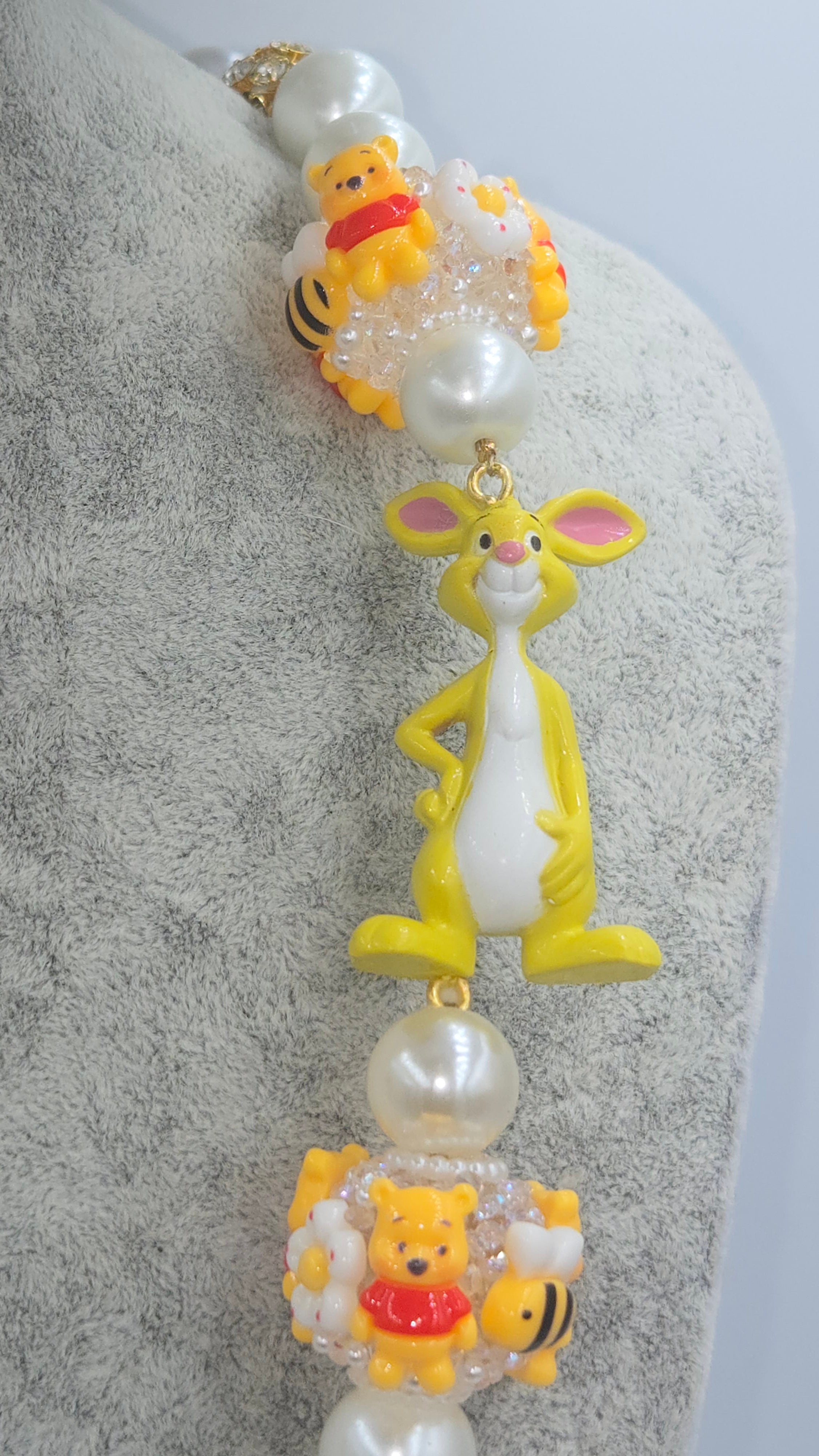 Winnie de Pooh ketting met extra bijzondere kralen