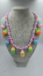 Cup Cake ketting, tijd voor een feestje!