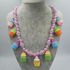 Cup Cake ketting, tijd voor een feestje!