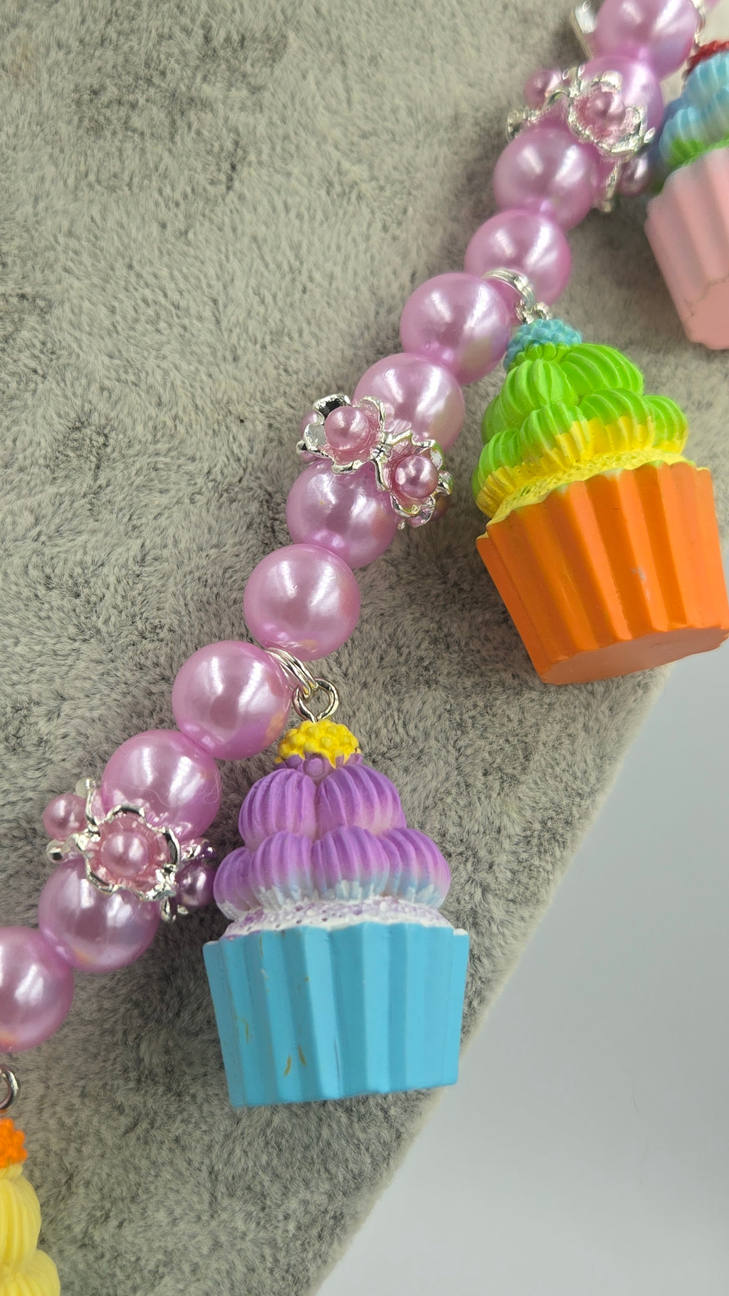 Cup Cake ketting, tijd voor een feestje!