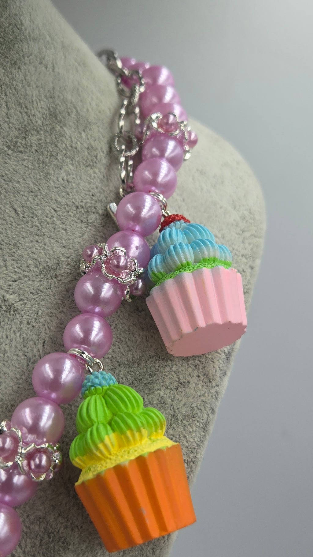 Cup Cake ketting, tijd voor een feestje!