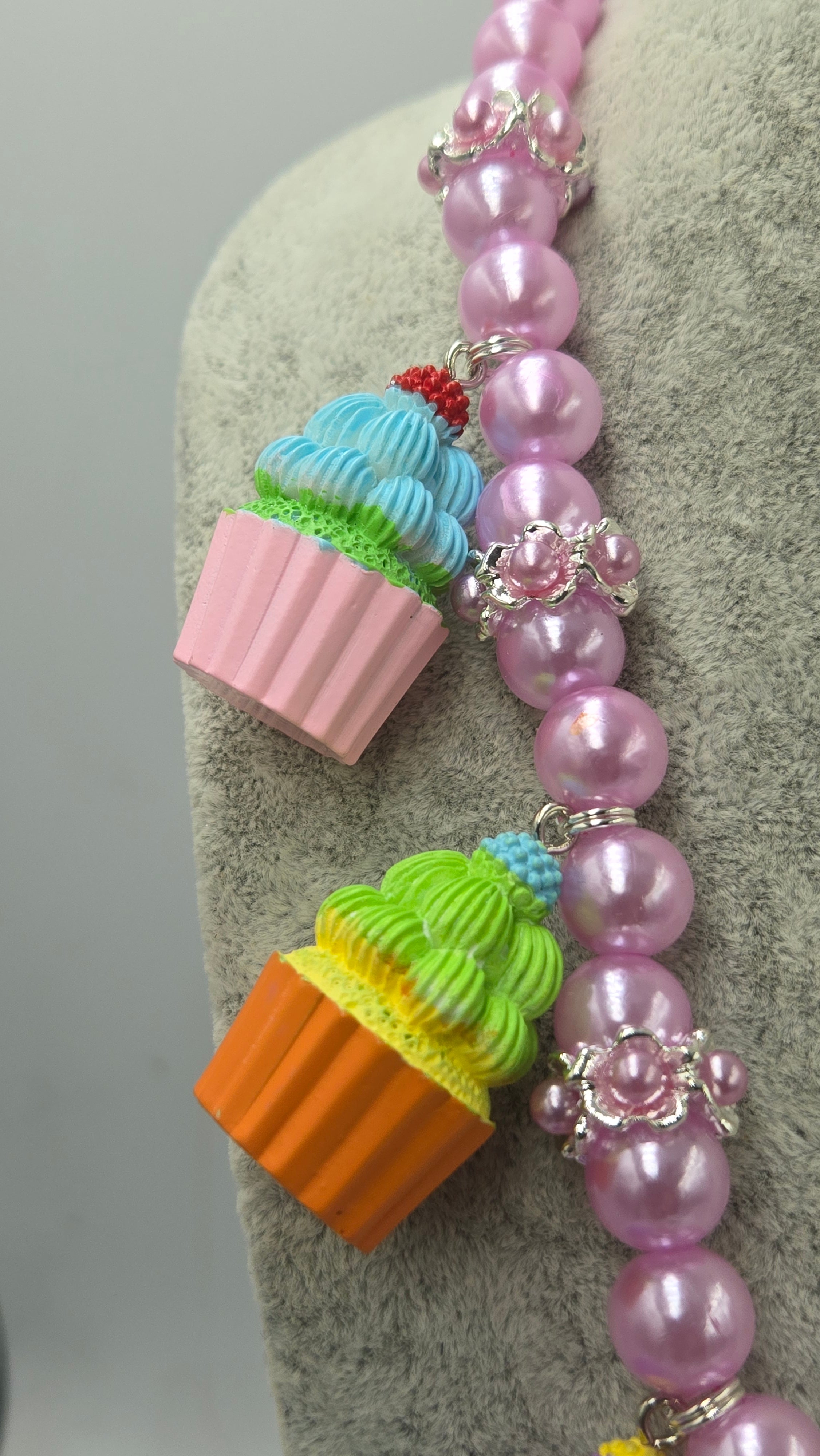 Cup Cake ketting, tijd voor een feestje!