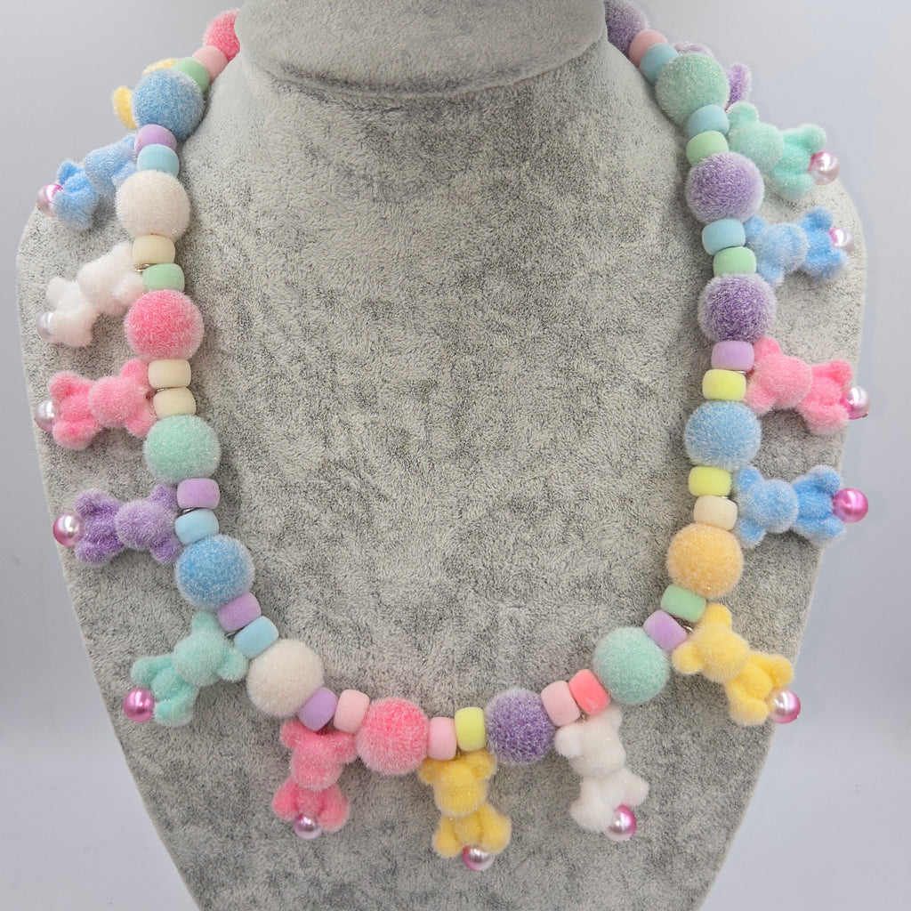 Fluffy Teddys ketting.