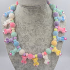 Fluffy Teddys ketting.