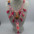 Pretty in Pink, een bijzondere statement ketting