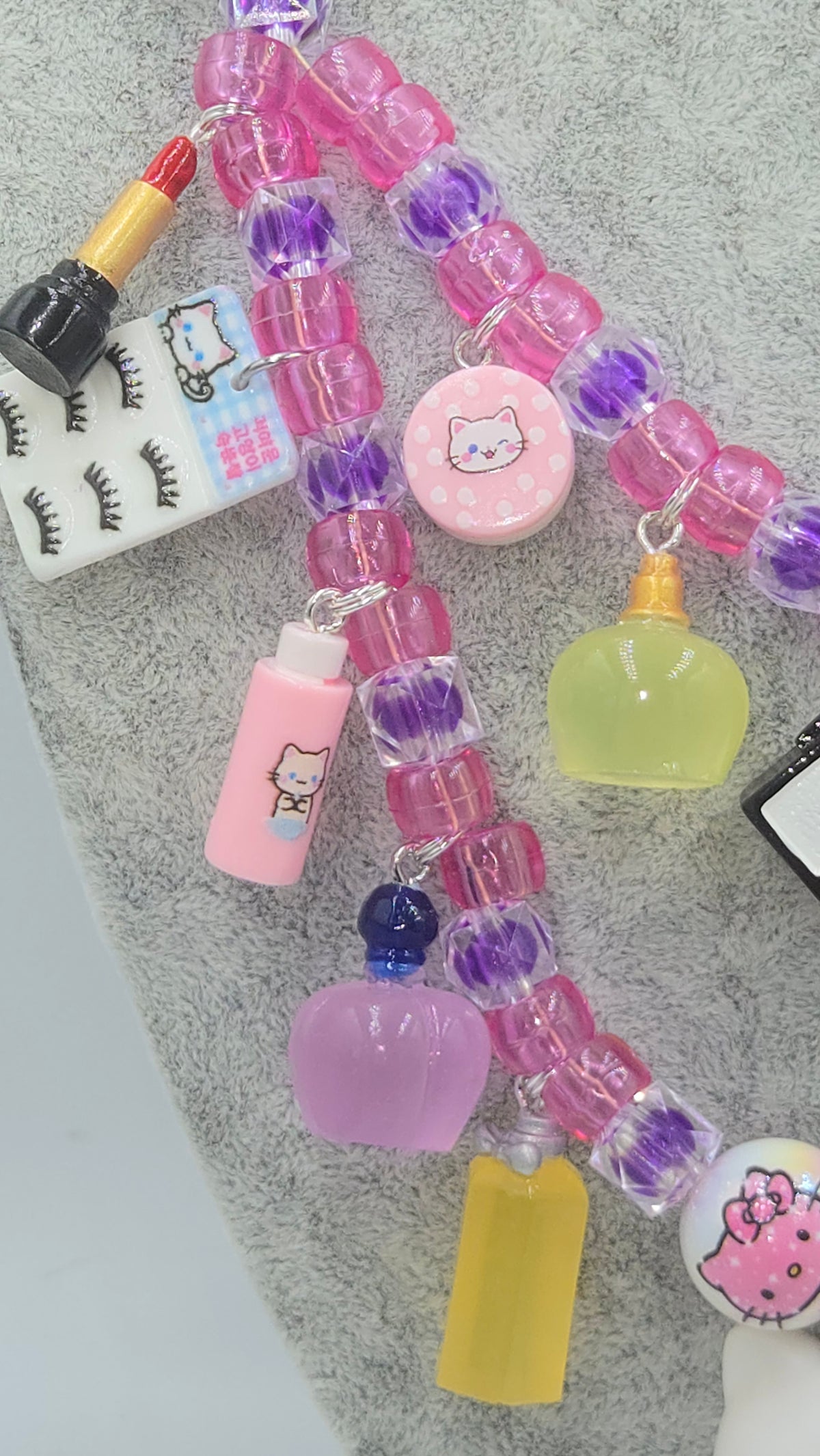 Kitty's makeup routine